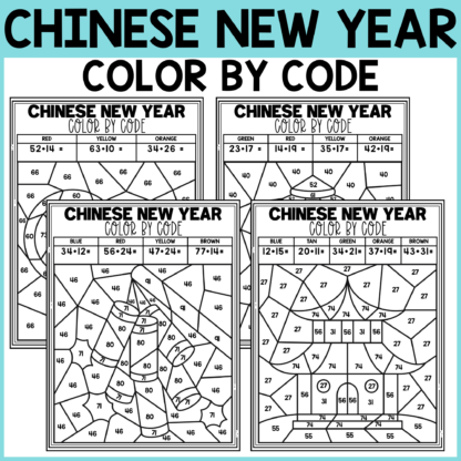 Chinese New Year Color by Code