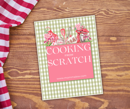 From Scratch Cooking Recipe Booklet - Image 2