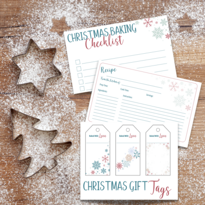 Christmas Baking Planner Printables