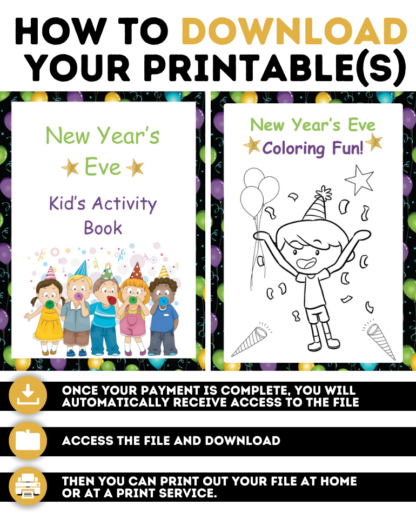 How to Download New Year’s Eve Activity Book