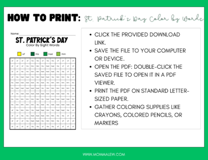 How to Print Guide