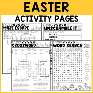 easter activity pages hero