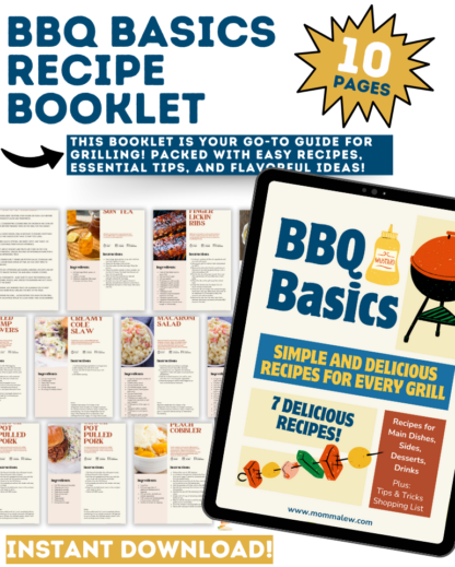 BBQ Basics Recipe Booklet