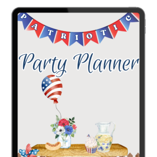 Printable Patriotic Party Planner for Easy Party Planning