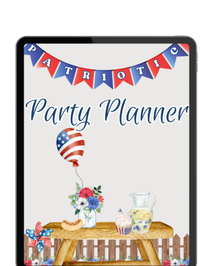 Printable Patriotic Party Planner for Easy Party Planning