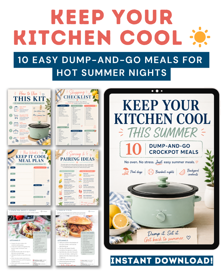 Keep Your Kitchen Cool This Summer -  10 Dump-and-Go Crockpot Meals
