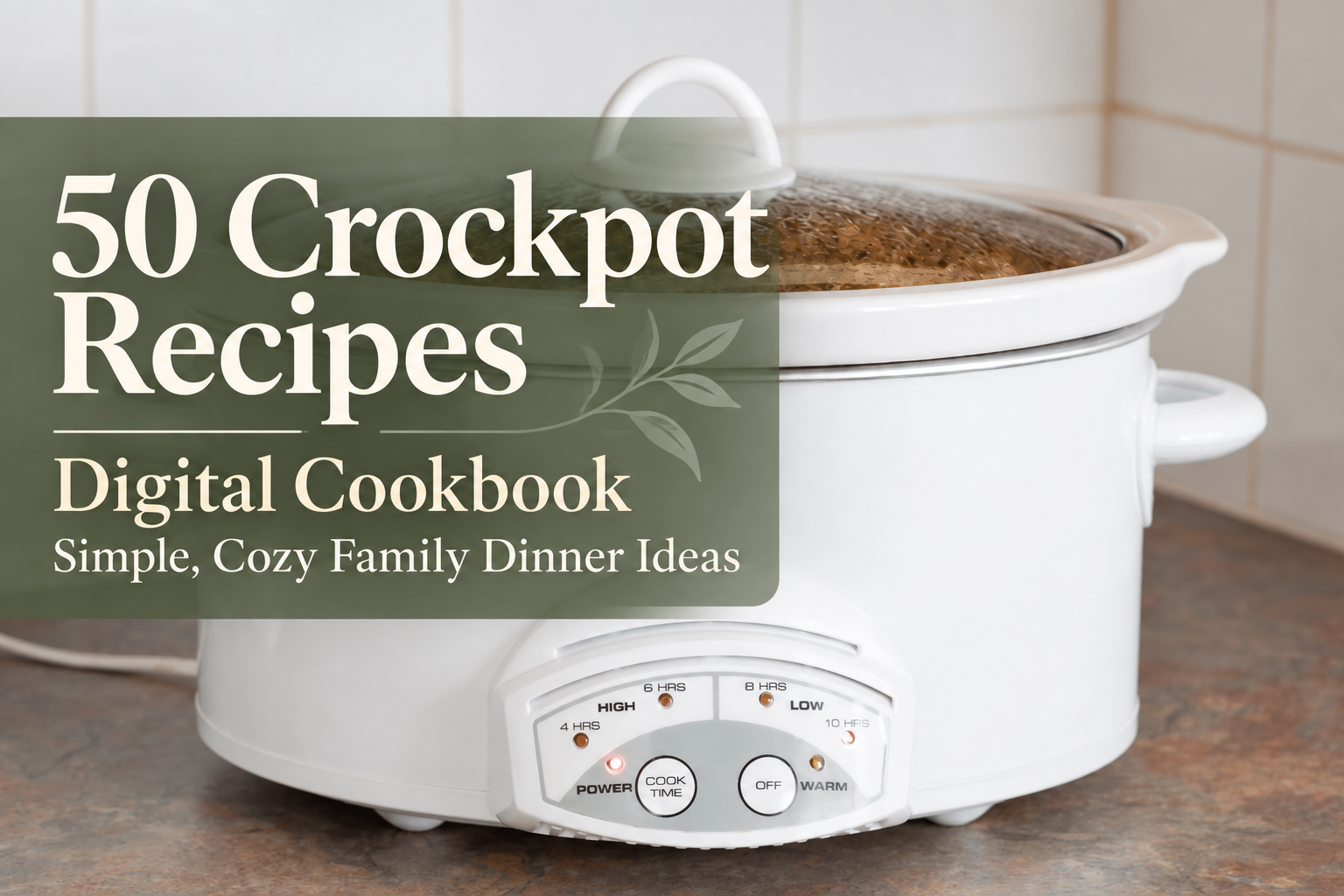 Comfort in a Crockpot: 50 Cozy Family Dinners