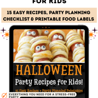 Halloween Party Food for Kids: 15 Easy Recipes + Printables